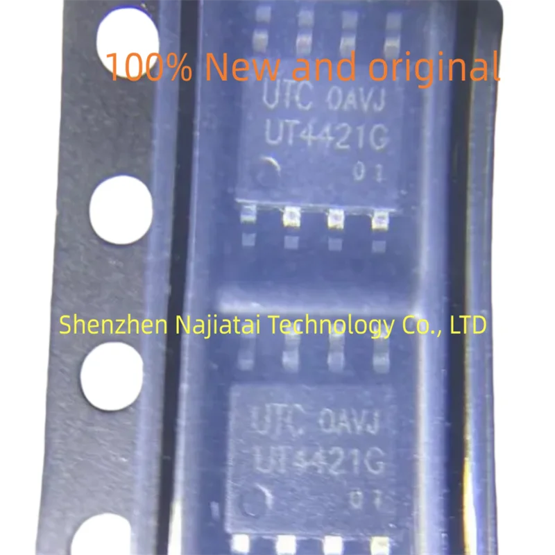 Chip original UT4421G-S08-R IC, UT4421G-S08 UT4421G SOP8, 100% novo, 50pcs por lote