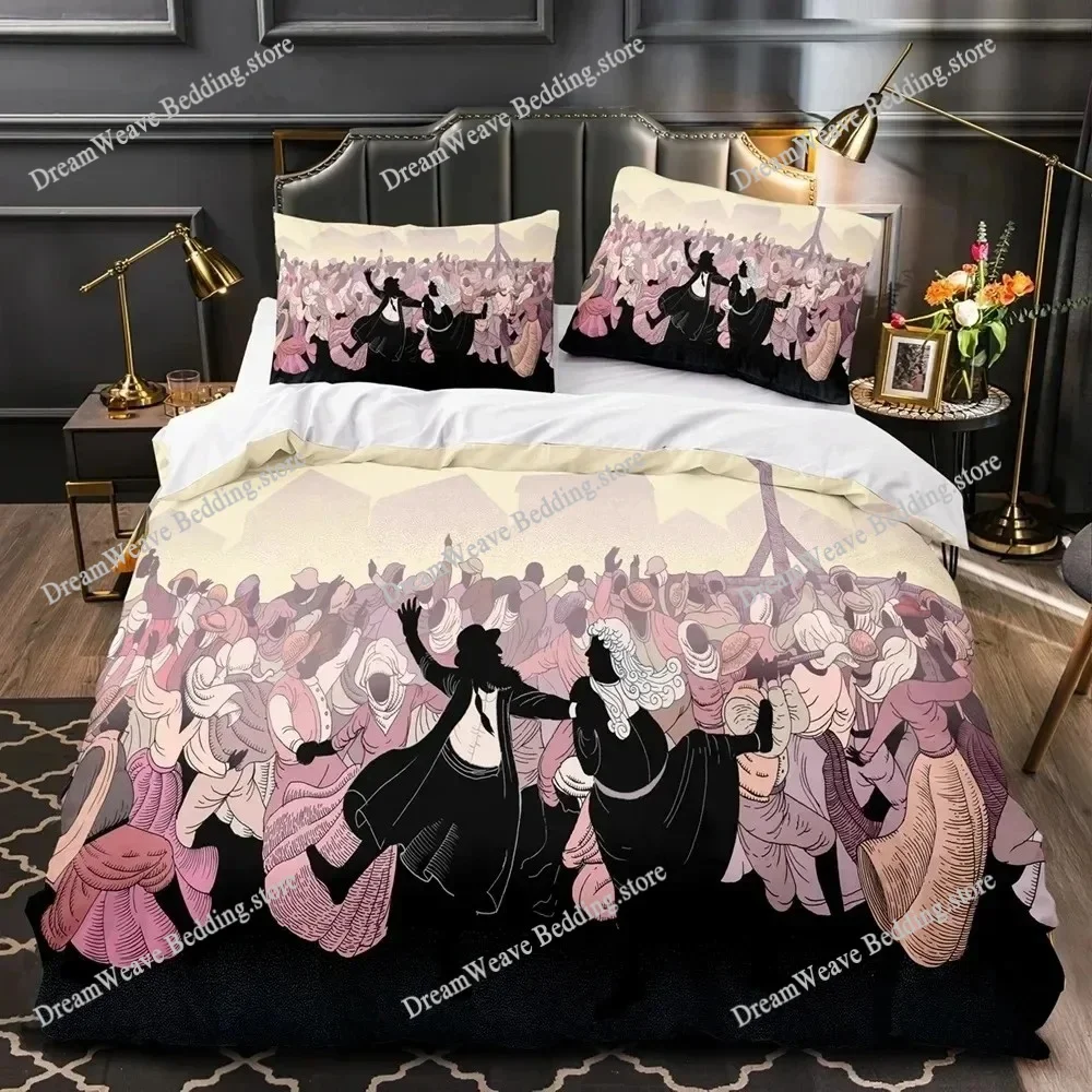 

3D Print Black Fairy Bedding Set Duvet Cover Bed Set Quilt Cover Pillowcase Comforter King Queen Size Boys Adult Bedding Set