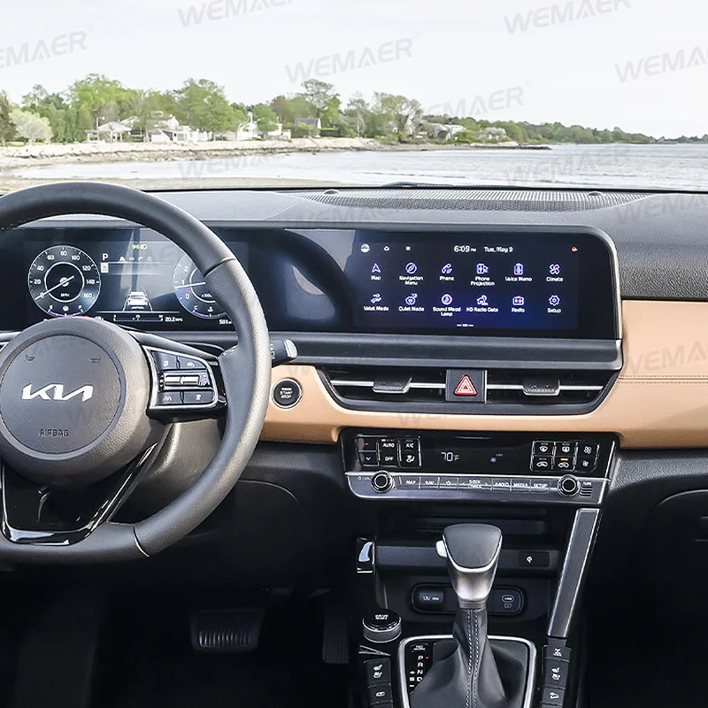 LVDS 360-градусная автомобильная камера для Kia Seltos 3D AVM окружающий панорамный вид 4-сторонняя запись декодер «все в Фото №3