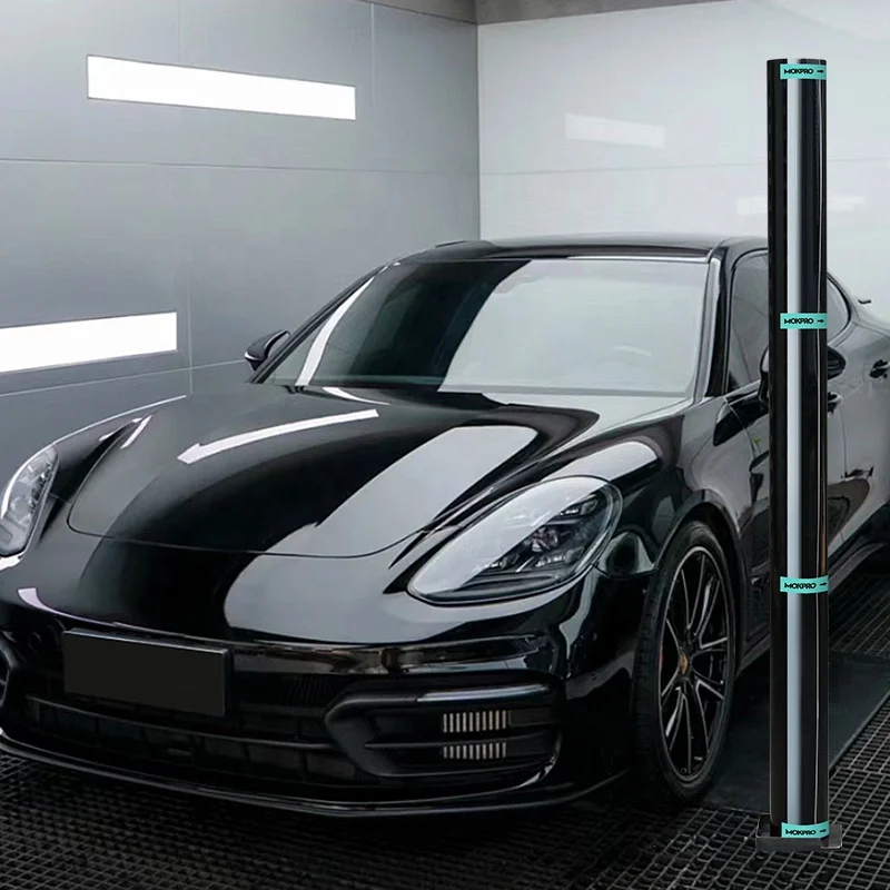 

High Glossy TPU Black Color PPF Paint Protection Film Self Healing Car Films