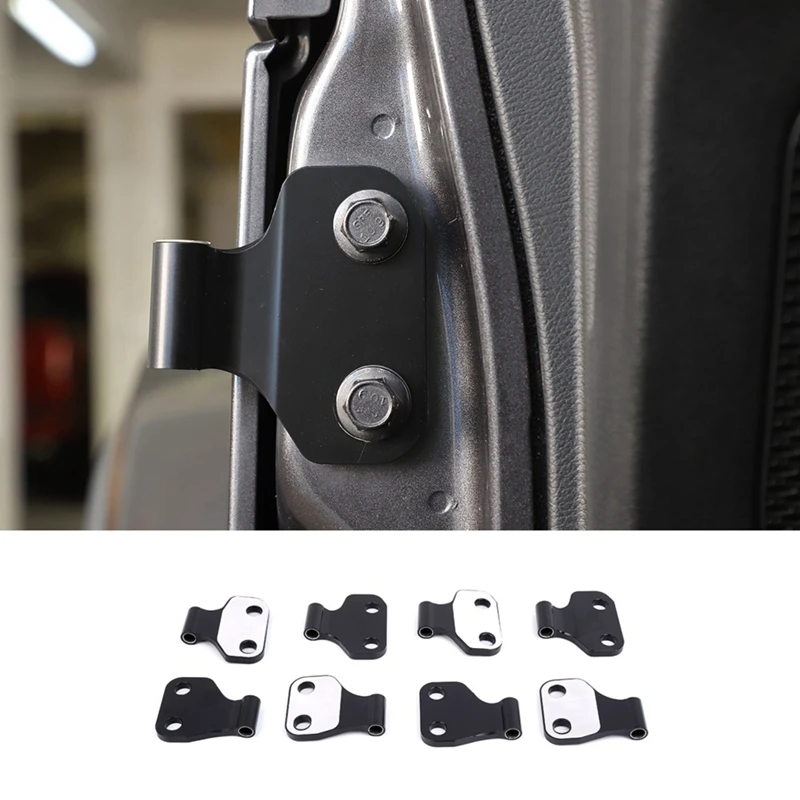 

Body Door Hinge Set For Jeep Wrangler JL 4-Door Gladiator JT 2018-2024 Accessories