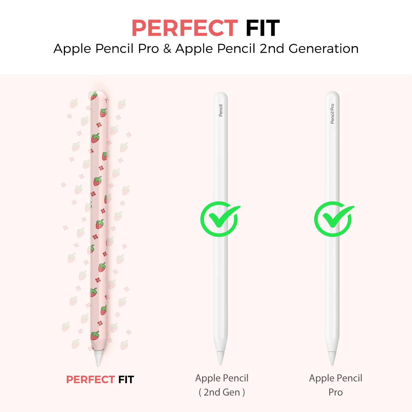 Para Apple Pencil Pro/2a generación - Estuche para bolígrafo capacitivo