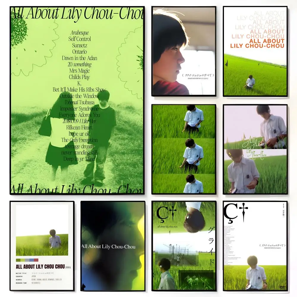 Melancholic Dramatic Movie A-All About Lily Chou-Chou Poster American Film Mural Home Childrens Room Wall Decor Print
