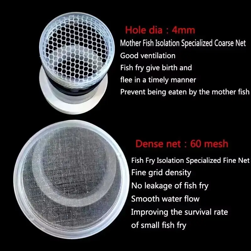 Plastic Floating Fish Breed Isolation Box Aquarium Fish Tank Hatching Incubator Hatching Incubator Aquarium Hatchery Accessories