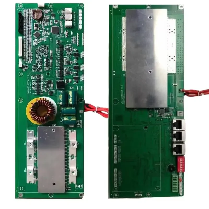 JiaBaiDa ESS Smart BMS 15s Li-ion LiFePO4 16s 48V 100A Energy Storage LiFePO4 Battery BMS RS485/CAN/Buzzer/LCD