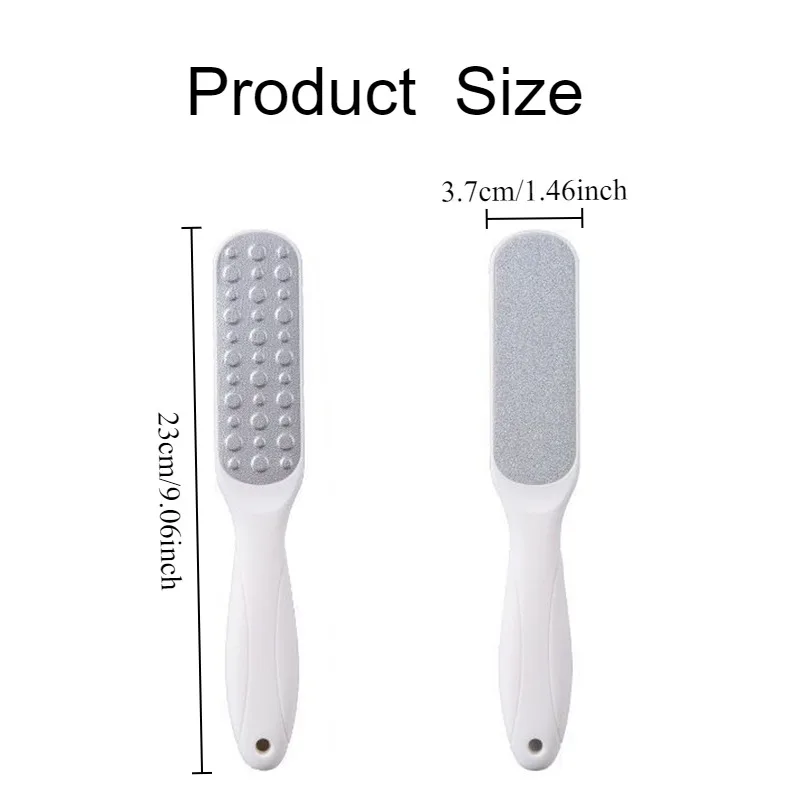 1/2PCS Doppelseitige Ferse Peeling Haushalt Große Fuß Peeling Pinsel Haushalt Badezimmer Fuß Pflege Weiche haut Werkzeug