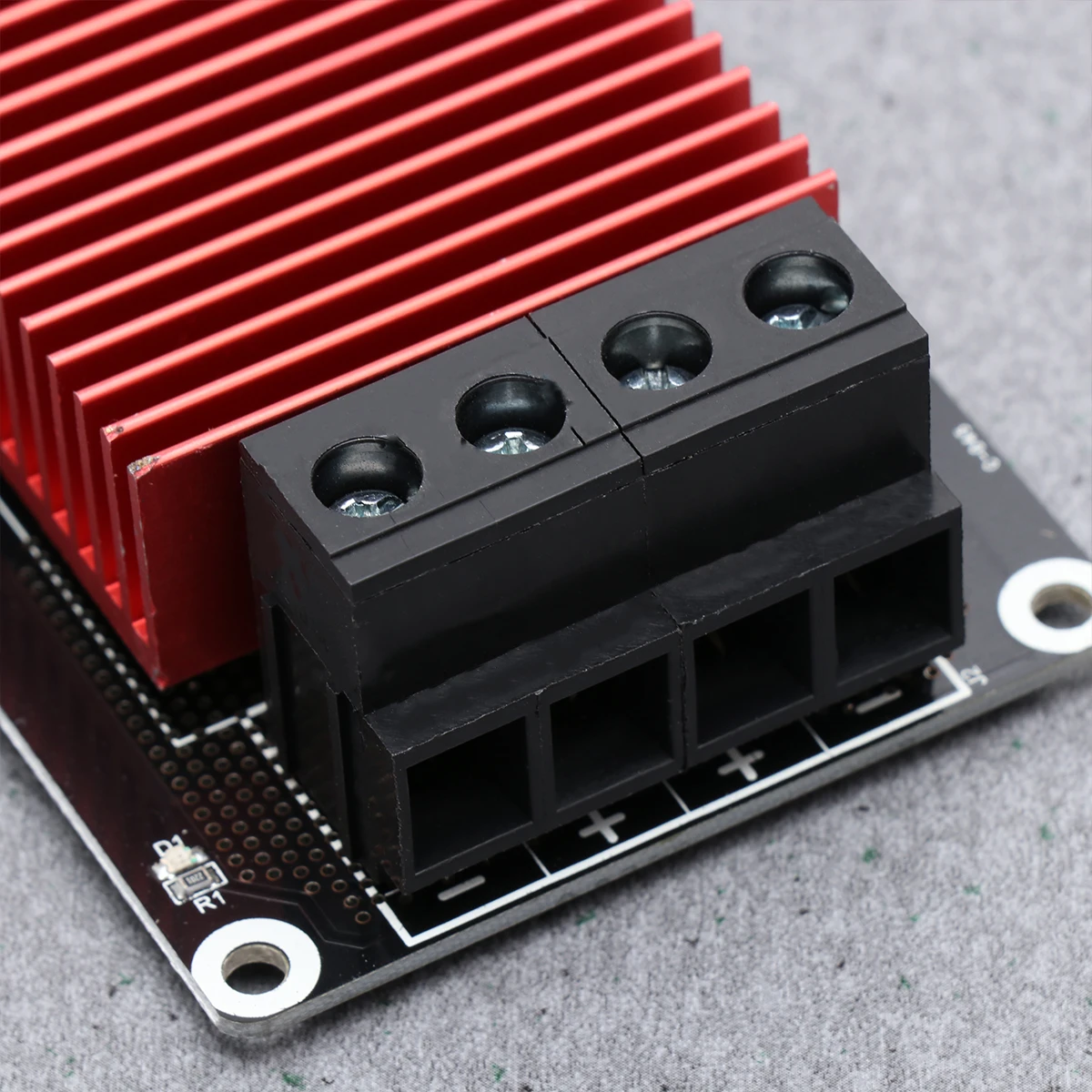 

High Power 30A+ Heated Bed Expansion Module For 3D Printer Heatbed Mos Controller Heatsink 5-24V Signal Printing