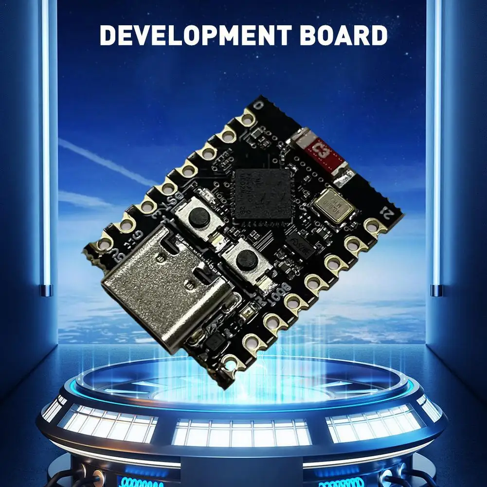 For ESP32-C3 Development Board  32-bit RISC-V CPU Supports IEEE 802.11 B/g/n WiFi And Bluetooth 5 (LE) Protocols UART I2C SPI