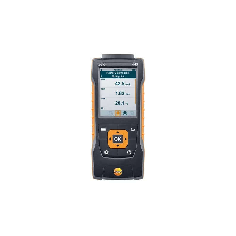 

Измеритель влажности и температуры Testo 440 с мобильным приложением