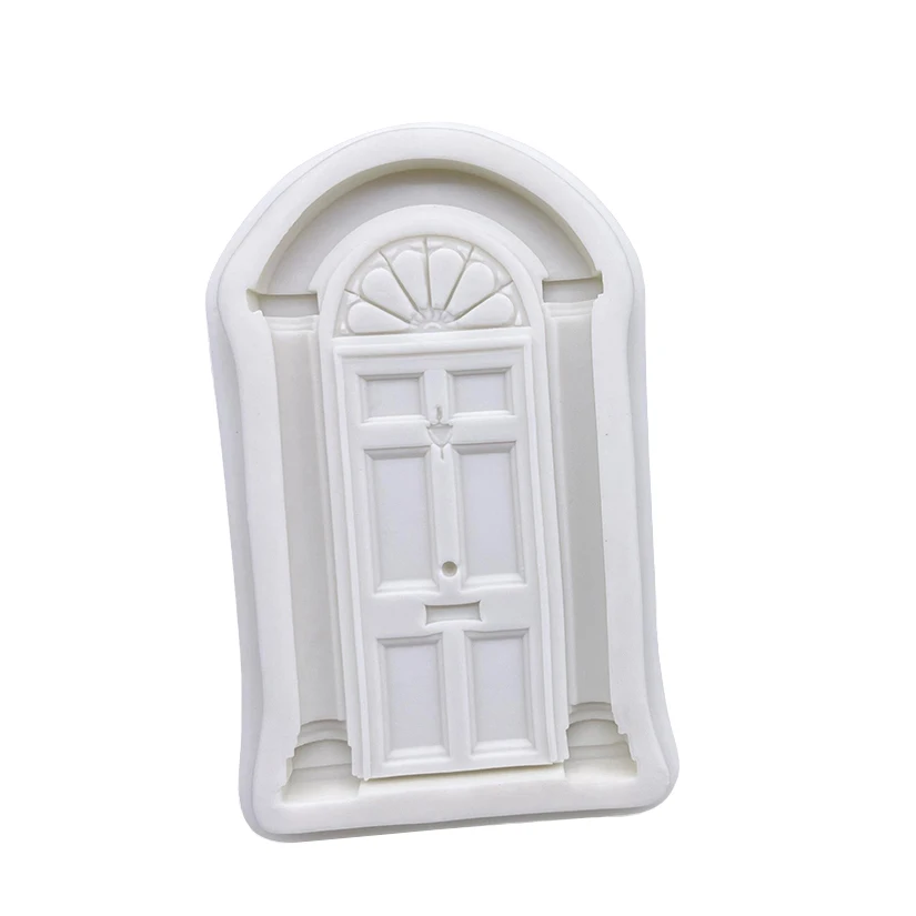 The Door Shape Cake Side 100% Platinum Silicone Sugarcraft Mould, Fondant Cake Decorating Tools