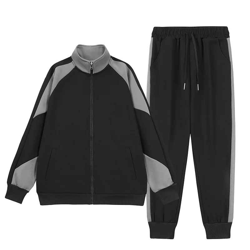 spring-new-men's-sport-set-long-sve-fitn-running-clothes-casual-ex-sweatirt-cardigan-cotton-blend-fabric