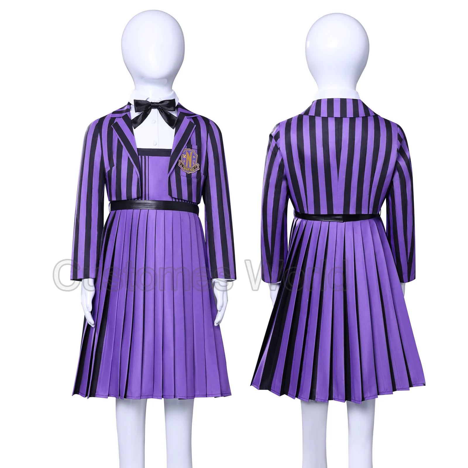 Nevermore Academy Uniform Emma - Halloween Costume Kids review and price