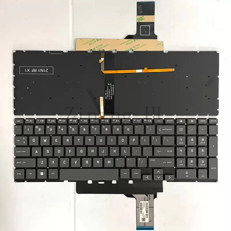 For HP Victus 16.1 inch Gaming 16-D 16-E 16-S 16-R Keyboard with backlight