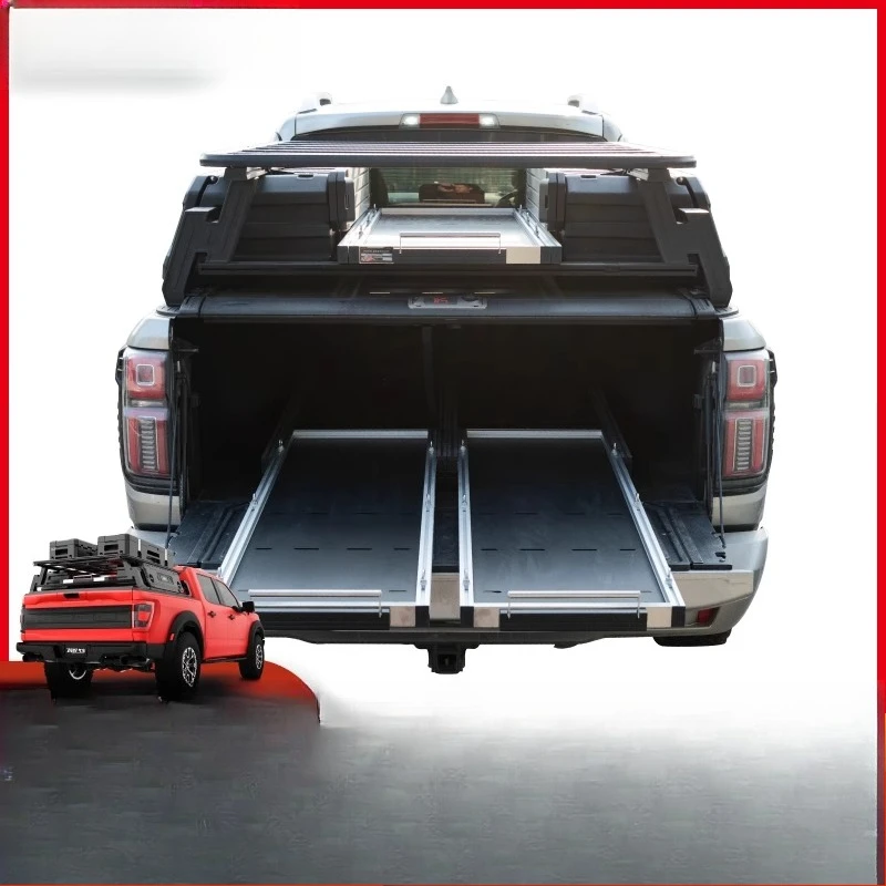 

Applicable to the Great Wall Cannon Mountain Sea trunk single and double pumping tray modification non-destructive installation