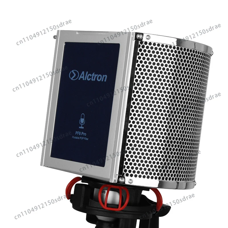 Alctron PF8 PF8PRO Filtro de espuma simple para micrófono de estudio con filtro antipop premium integrado