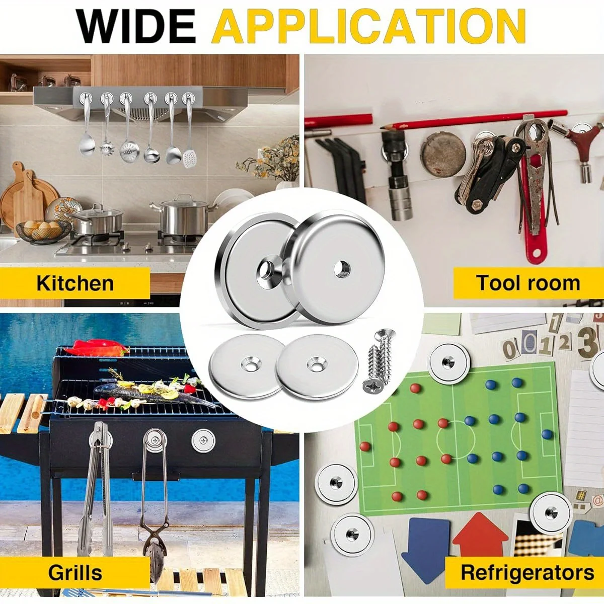 10/20/30 قطعة 20x3-5 مللي متر 20x3 مللي متر حلقة مغناطيس مع فتحة مركزية 5 مللي متر-OEM الاستخدام الصناعي