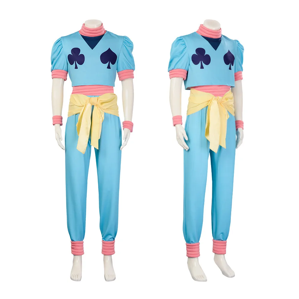 Anime Cosplay Full-time Hunter Hisoko  Costume, Halloween Comic Con Hisoko Cosplay Costume Set Cosplay Anime