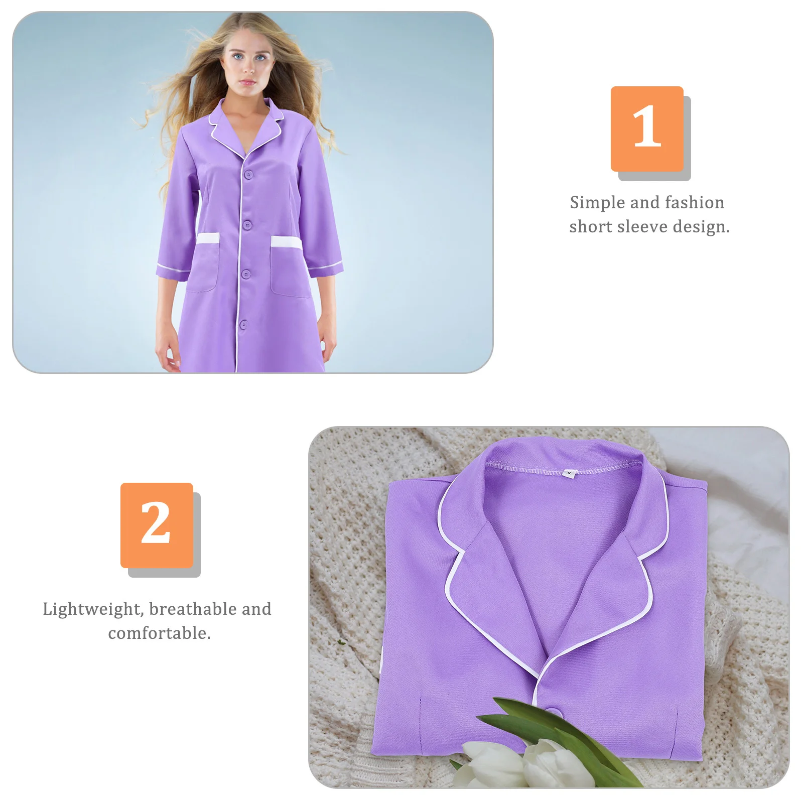 Vêtements de travail pour Salon de beauté, robe de Salon de coiffure respirante et Durable de qualité supérieure, taille unique, protection des taches, lavage facile, séchage rapide