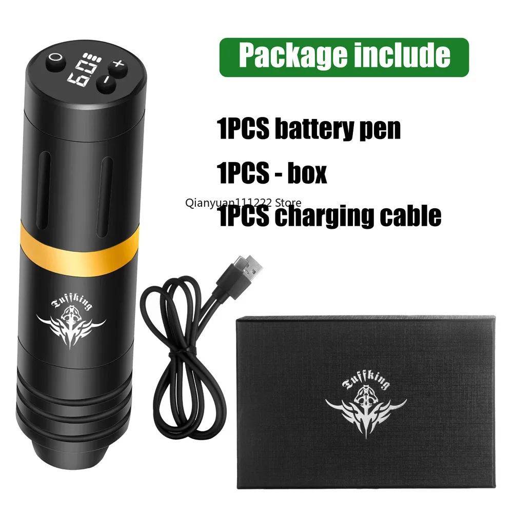 Cross-border Tuffking wireless battery tattoo pen tattoo tool pen motor integrated tattoo machine wholesale