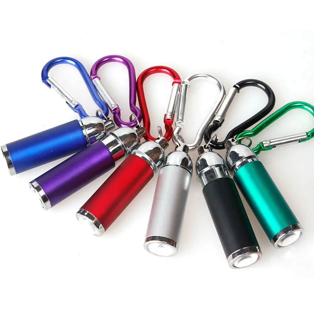 AG13 Batteries Hiking Camping Ultra Bright Climbing Pocket Flashlight Mini LED Flashlight Flashlight Keychain Torch Keyring