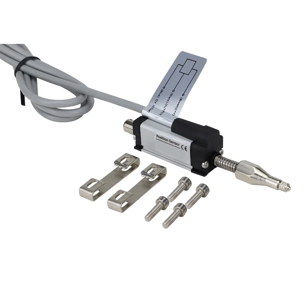 LVDT Displacement Sensor Linear 4-20ma Position Sensors and Linear Position Measuring Linear Transducer for Ro-botic Arm-HDF