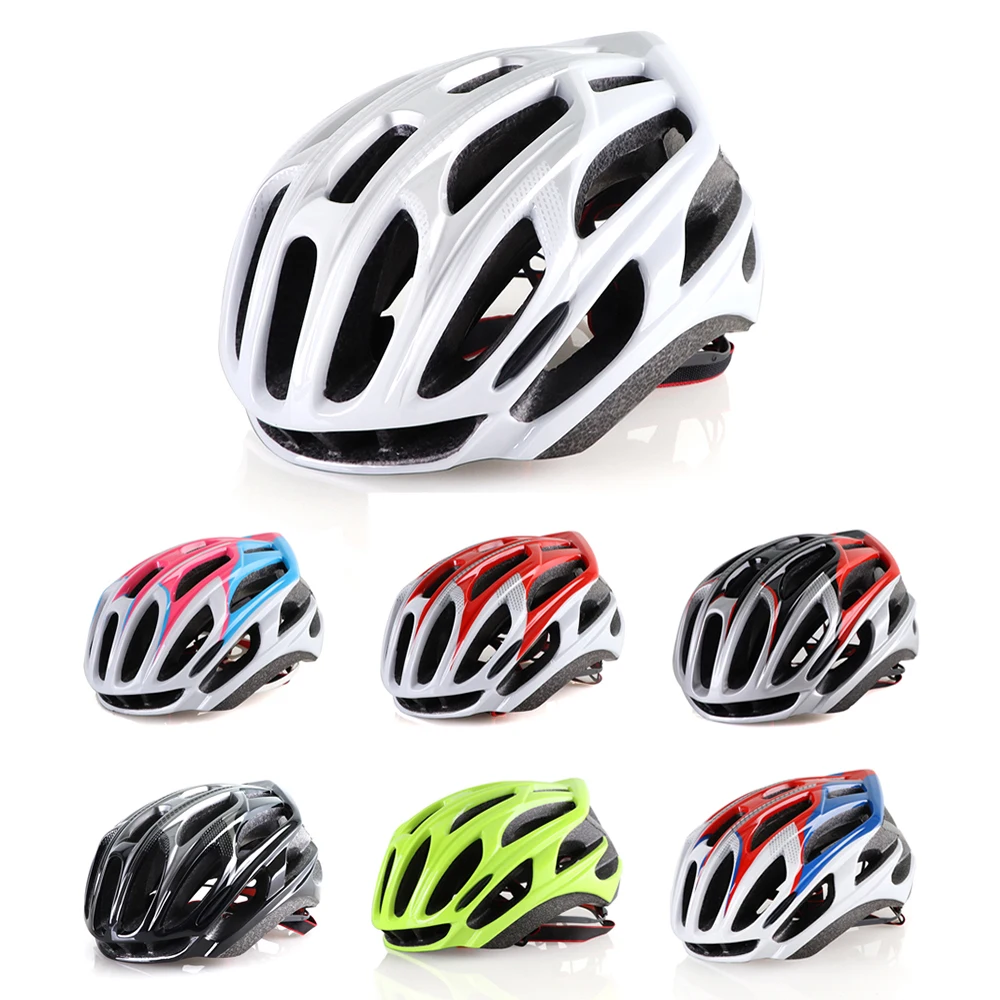 Road Bike Helmet Aero Riding Helmet Ultralight Men Bicycle Sports MTB Cycling Integrally-molded Helmet Bike Safety Equipment