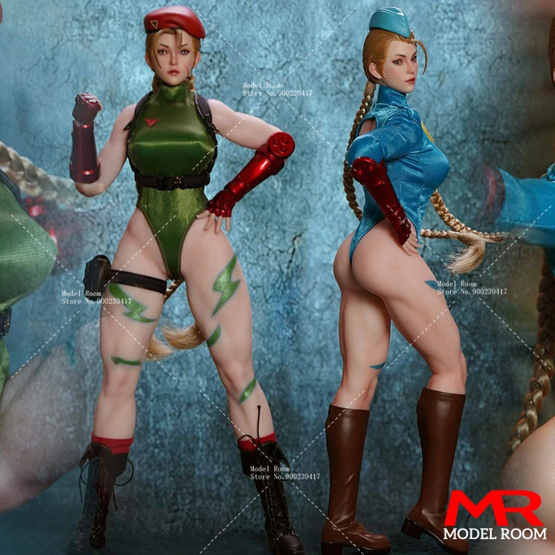 2024 Q2 PLAY TOY P020 1/6 Fighting Female Warrior Cammy Action Figure 12'' Movable Eyes Soldier Full Set Collectible Model Toy