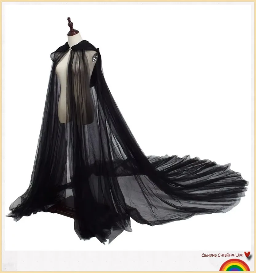 امرأة القرون الوسطى أزياء الزفاف عباءة الكبار الرعب مصاص دماء فستان الأميرة الساحرة تأثيري ازياء قزم حكاية شال حفلة الهالوين