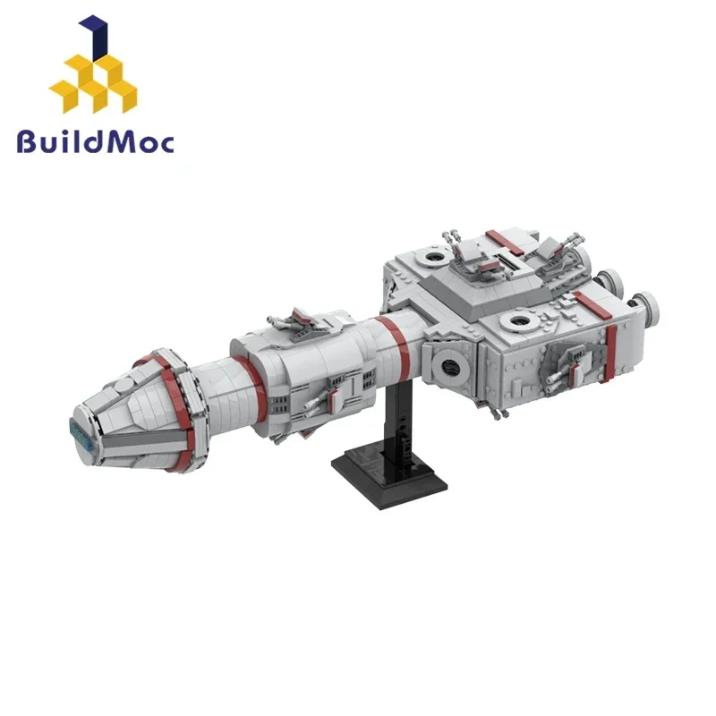 

MOC Head Corvette Spaceship DP-20 Frigate Building Blocks Wars Republic Soldier Spacecraft Bricks Toy For Children Birthday Gift