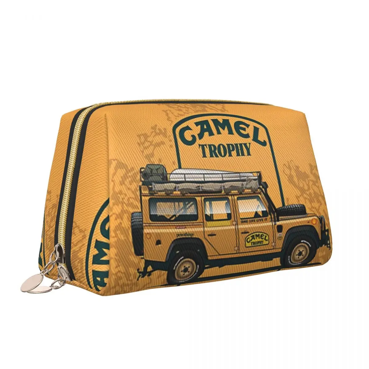 Cute Camel Trophy Travel Toiletry Bag for Women Cosmetic Makeup Bag Beauty Storage Dopp Kit