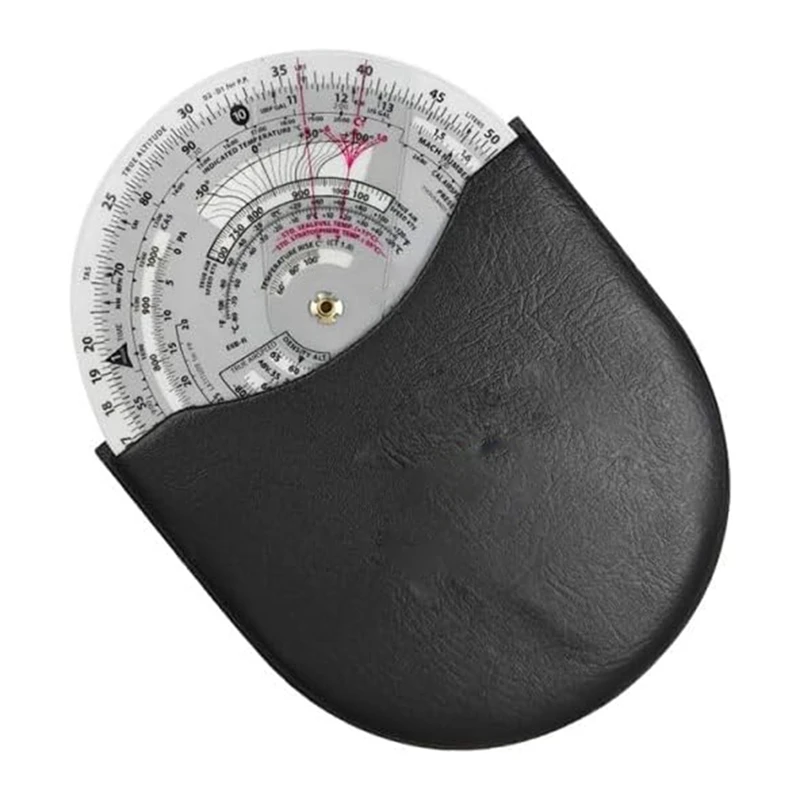 AC88-Diameter Circular Flight Computer, Flight Computer Calculator Standard Flight Training Student Use IFR VFR