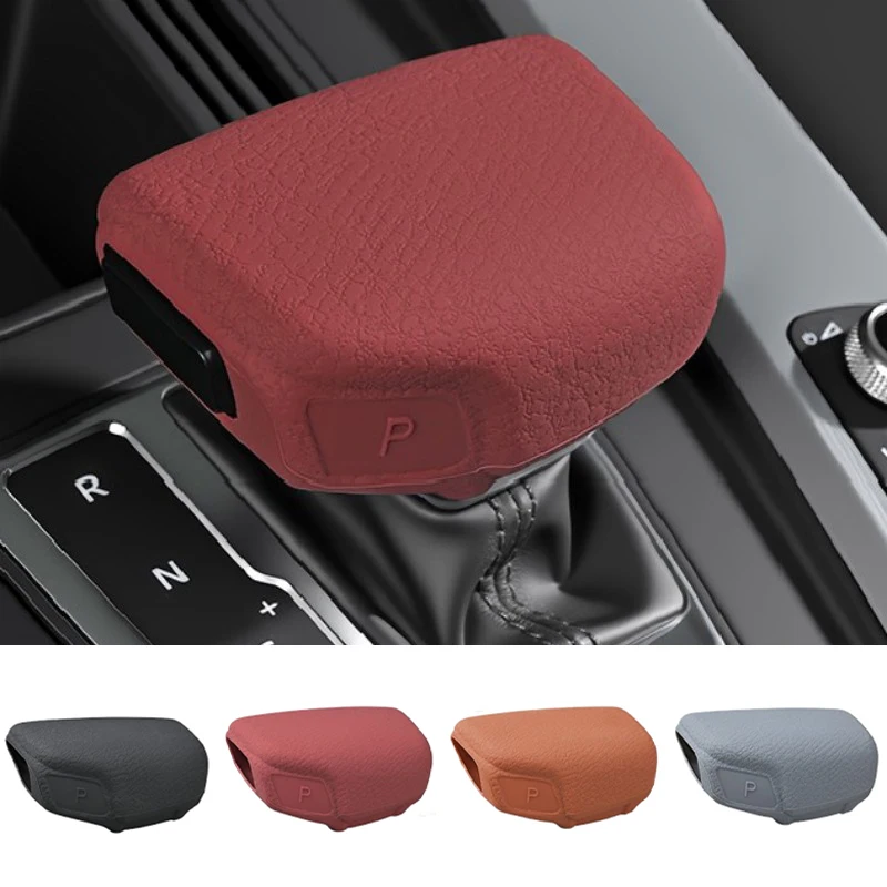 

For Audi A4 A5 Q5 SQ5 S4 S5 Q7 SQ7 RS 4 RS 5 Car Gear Shift Knob Cover Gear Shift Non-Slip Grip Handle Protect Cover Accessories
