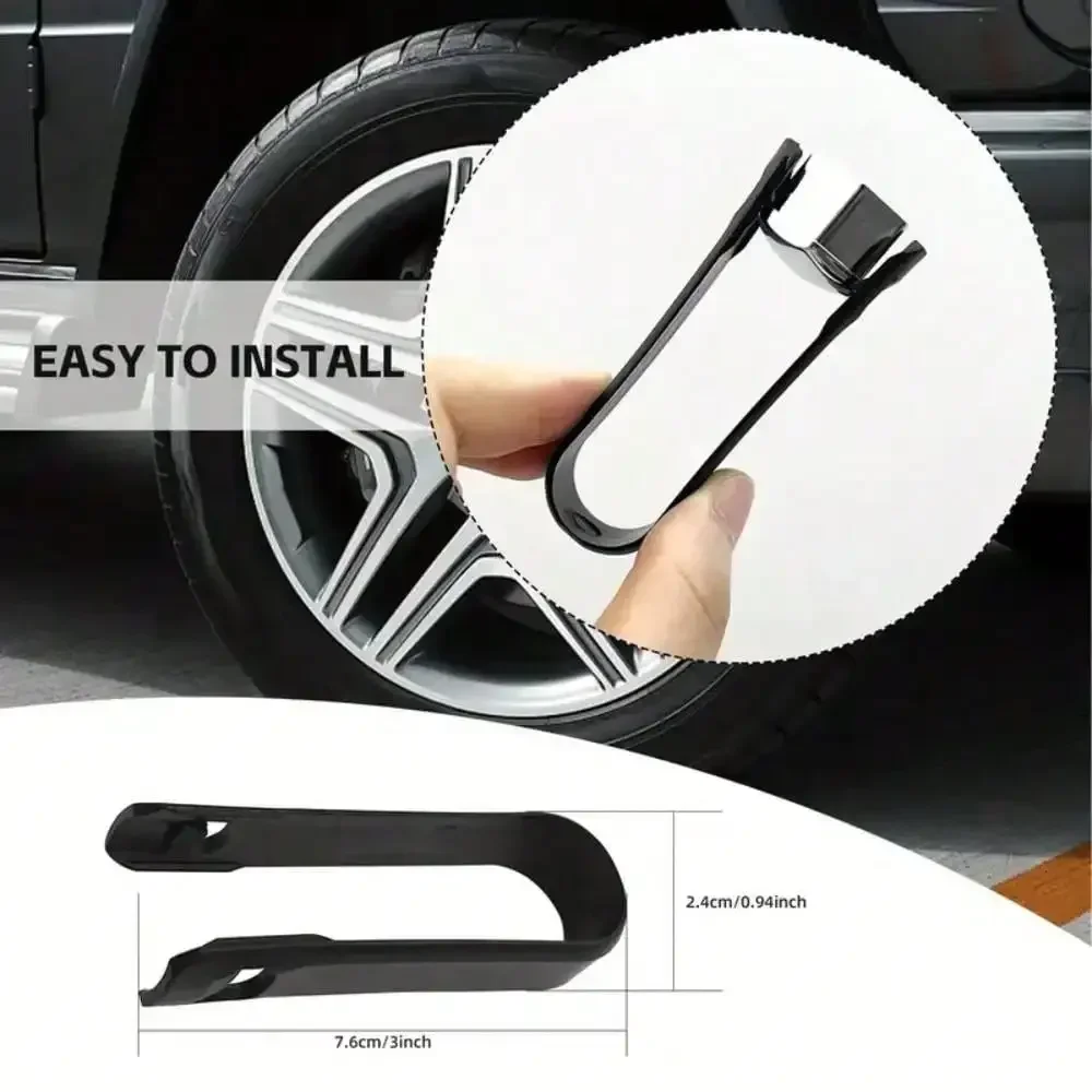 20ชิ้นสากลป้องกันสนิมโครเมี่ยมเงา ABS ตัดแต่งอัตโนมัติล้อยางน๊อตสกรูป้องกันฝาครอบอุปกรณ์เสริมรถยนต์