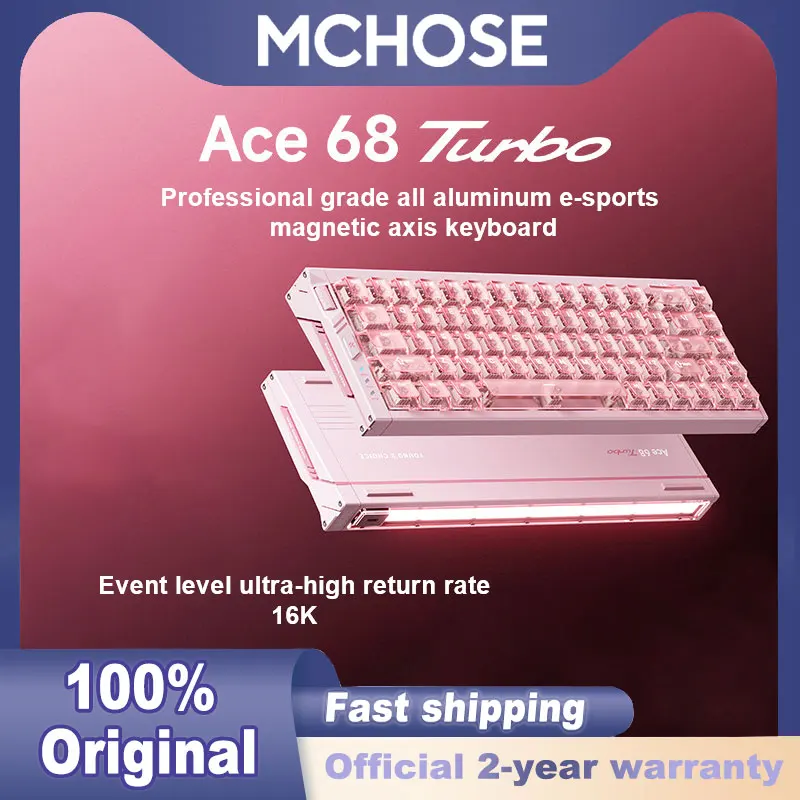 MCHOSE Ace 68 Turbo Low Profile Mechanical Gaming Keyboard