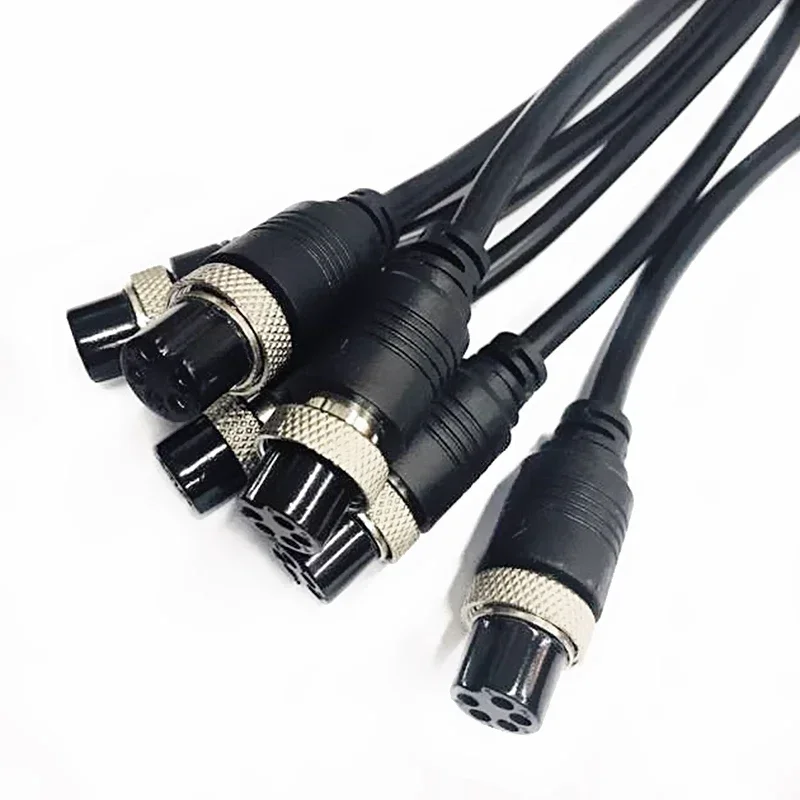 GX16 2 3Pin 4 5 6 7 8 9 10Pin Connector Cable Aviation Plug with Line Male to Female 16mm Aviation Socket 30cm-3M Extension Cord