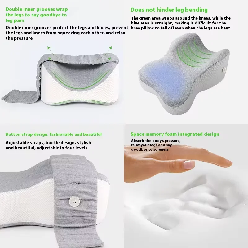 Orthopedic Knee and Leg Support Pillow for Side Sleepers 3