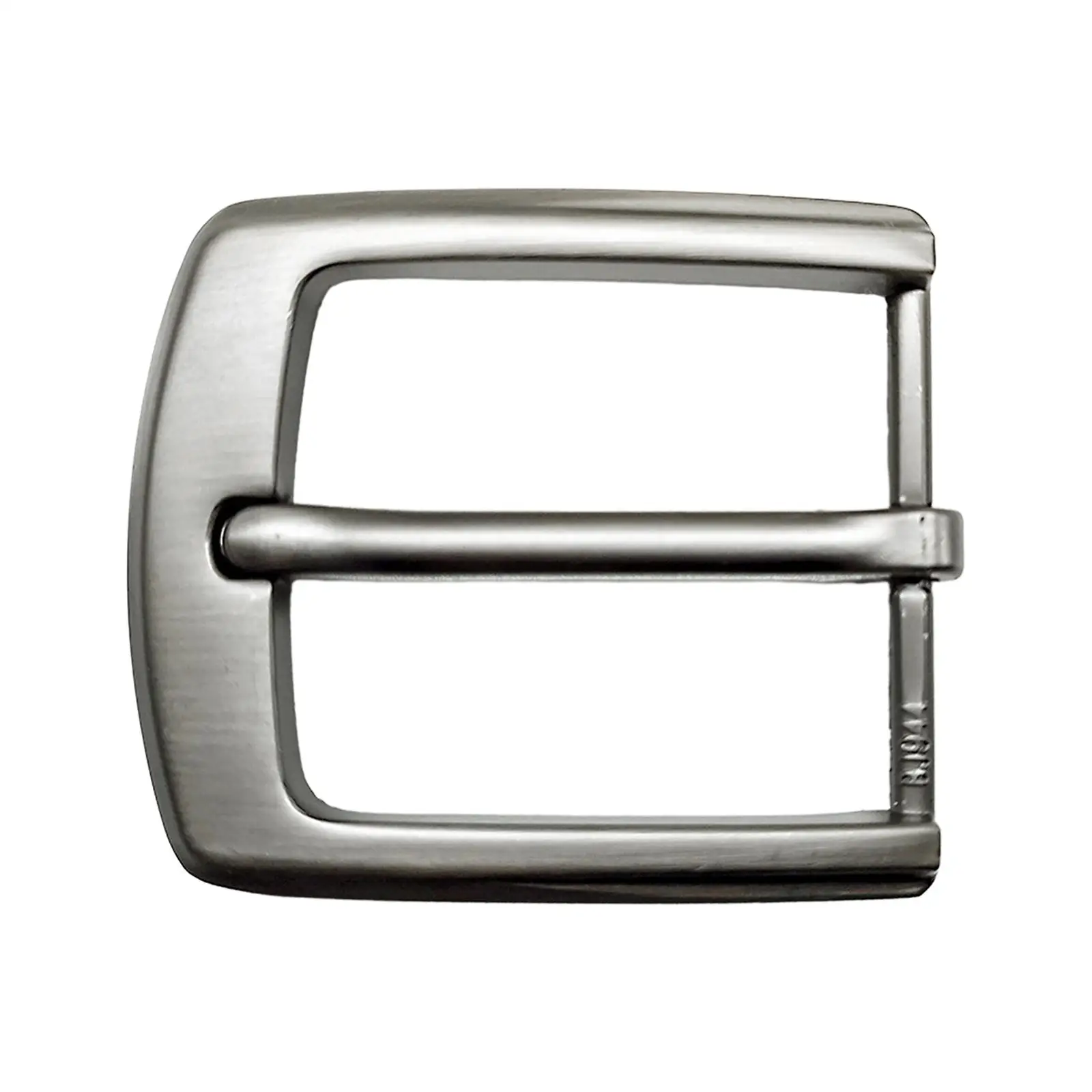 2xbelt Buckle fibbia di ricambio quadrata per accessori per cinture cinturino in pelle da uomo