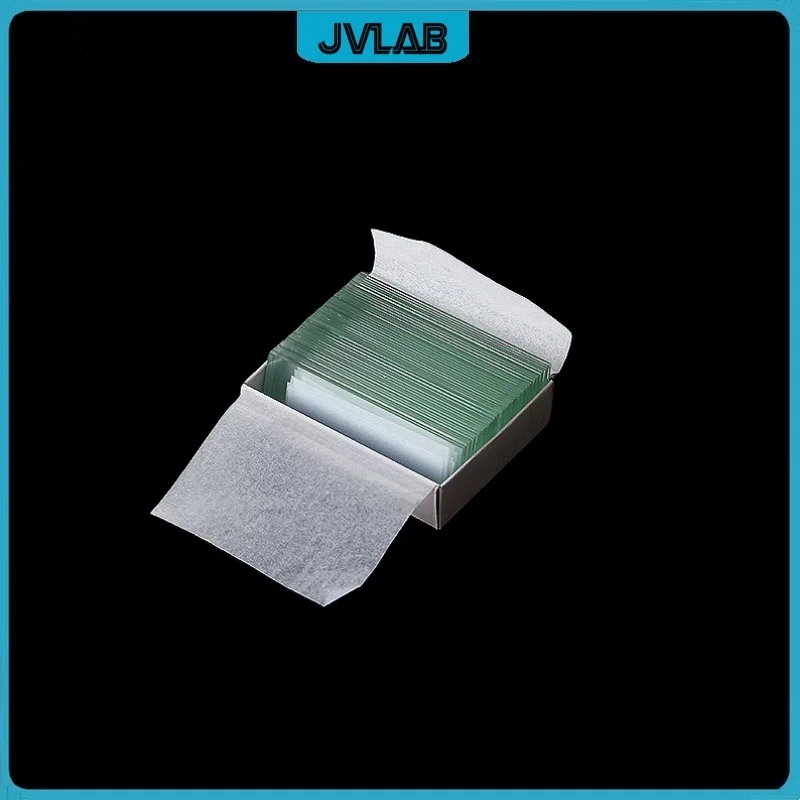 Microscope Slides Ground Edges MicrsSlides Glass 25.4*76.2mm (1''x3'') Microscope Accessories Clear Glass Model 7101