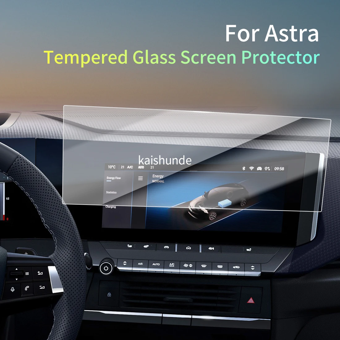 

Car Stickers Meters Protector For22 Opel Astra Tempered Glass Protective Film Display Navigation Vehicle
