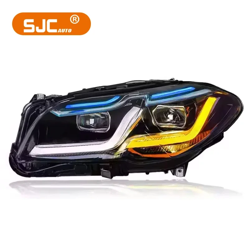 SJC for BMW 5 Series F10 F18 Headlight Assembly 2011-2017 LED Headlamp L aser Front Light Car Accessories Lighting System