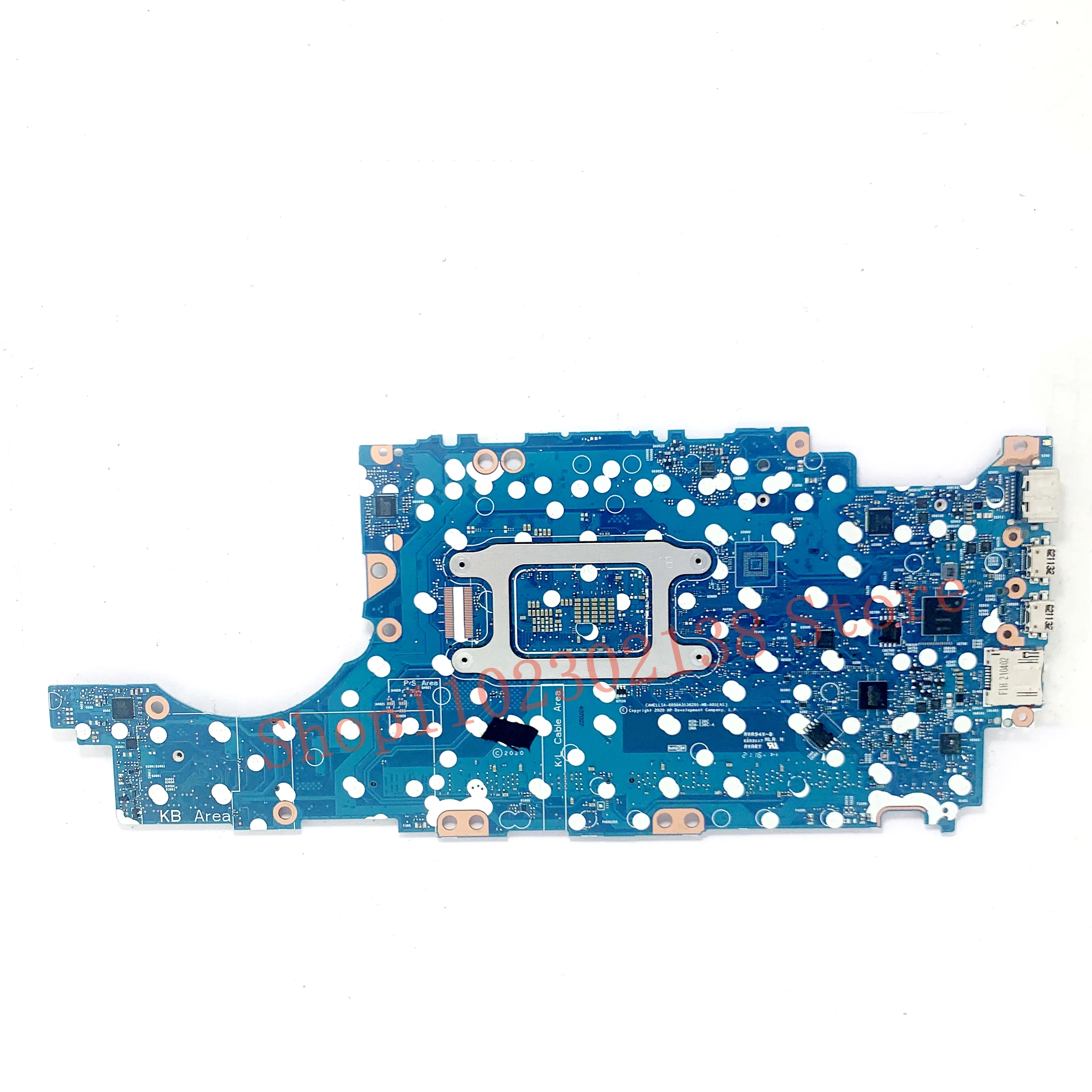 M08558-601 M08558-501 M08558-001 SRGKW I7-10510U CPU For HP 830 G7 840 G7 Laptop Motherboard 6050A3136201-MB-A01(A1) 100% Tested