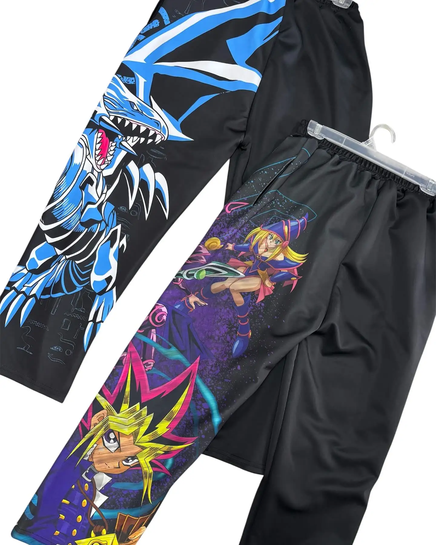 

Y2k Sport Pants Popular Baggy Trouser Wide Leg Harajuku Hip Hop Streetwear Casual All Cotton Joggers Yu-Gi-Oh Gym Men Clothing