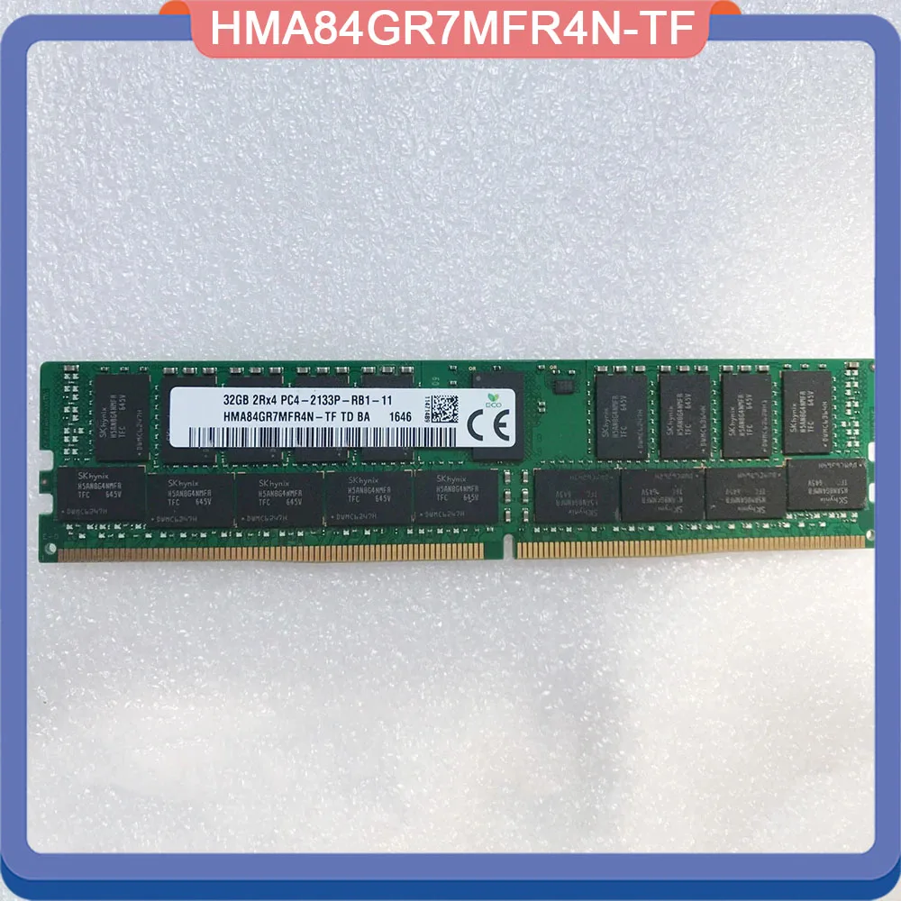 

HMA84GR7MFR4N-TF RAM 32GB 32G 2RX4 DDR4 PC4-2133P ECC REG For SK Hynix Memory High Quality Fast Ship
