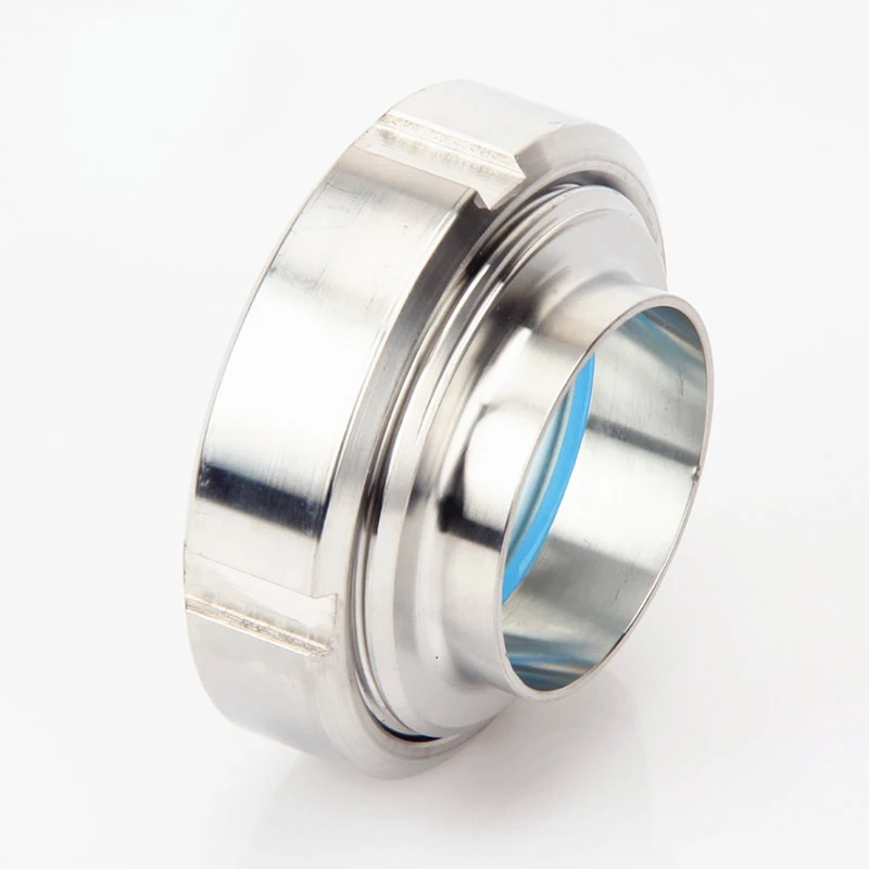 114mm-219mm Union-type Sanitary Sight Glass Stainless Steel 304 Circular Viewing Weld Sight Glass