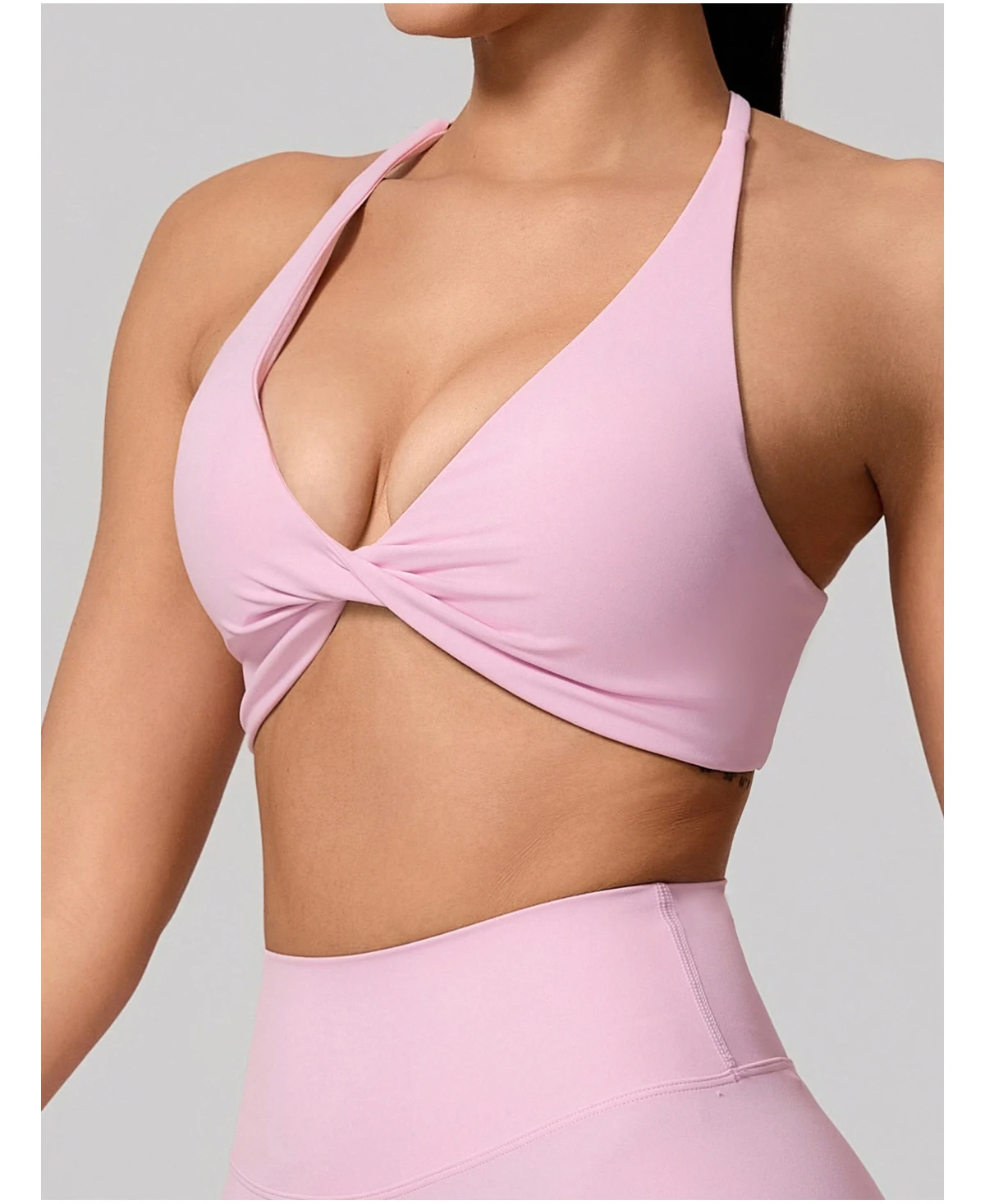 Hearuisavy Sommer Sexy Gym-Top für Damen, Lauf-BH mit Rückenkreuzung, Yoga-BH, Sport-BH, atmungsaktive Push-Up-Unterwäsche, Fitness-Workout-Top – Detail 31