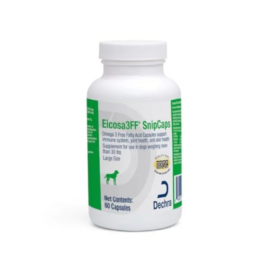 

SnipCaps Omega 3 Free Fatty Acid Capsules for Dogs - Large, 60 ct