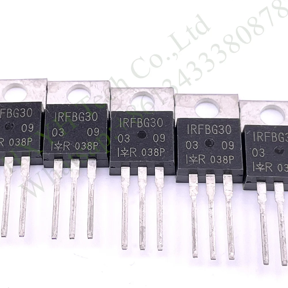 (10pcs/Bag) IRFBG30PBF IRFBG30 TO-220 1000V 3.1A N-channel Field Effect Transistor