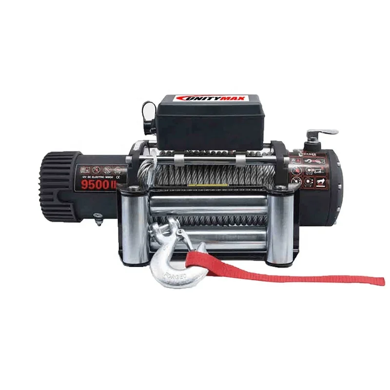 4x4 Off Road 9500 Lb Car Electric Winch With Steel Rope