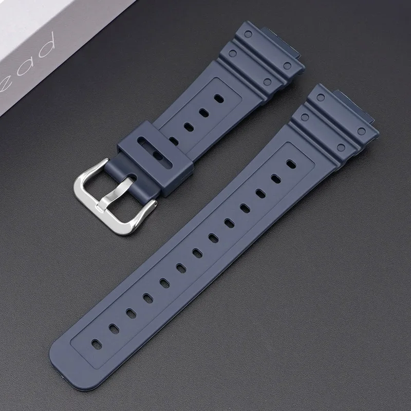 16mm Silicone Watch Band For Casio G-Shock DW-6900 5600E GW-M5610 GA-2100 GD110 GLS8900 Watch Strap Soft Resin Wrist Belt
