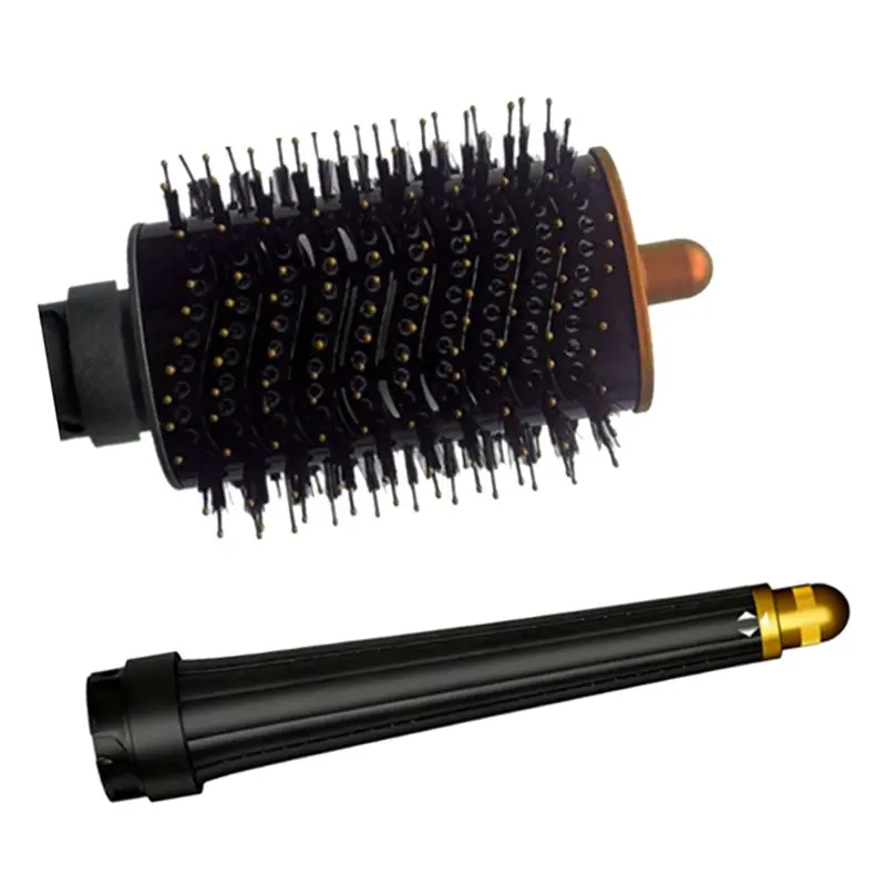 

【NEW A39M】 Curling Iron Long Conical Barrels& Smoothing Brush For Shark Flexstyle Curling Iron For Textured Waves Hair Styling